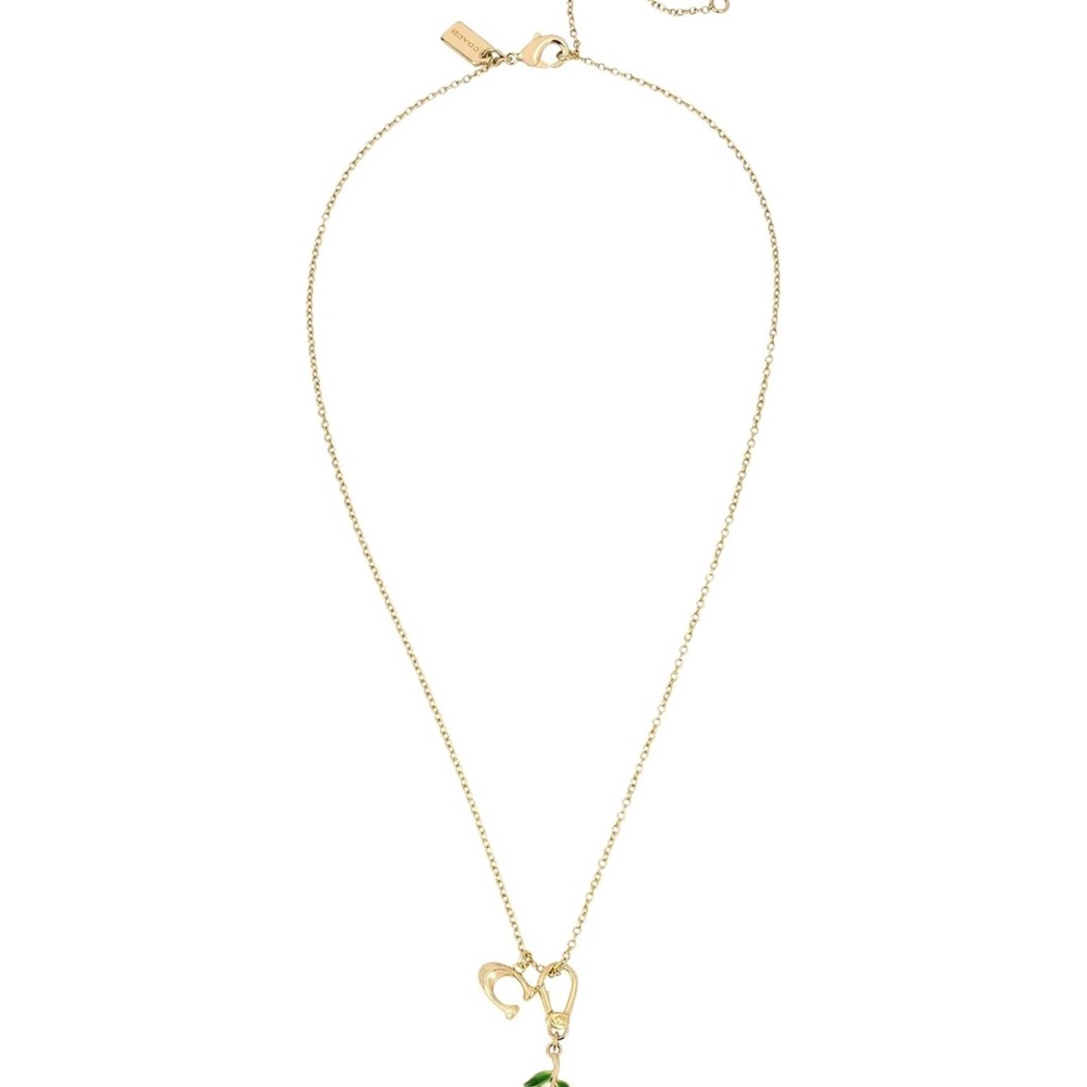 Coach Gold Cherry Keychain - NWT - Picture 5 of 5